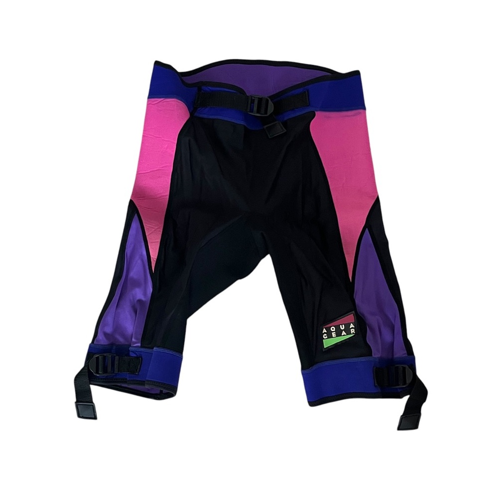 Vintage Nike Aqua Gear Colorblock Swim Trunks size L